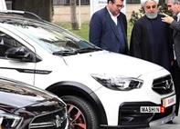 رونمایی از 4 خودروی جدید با حضور رئیس جمهور